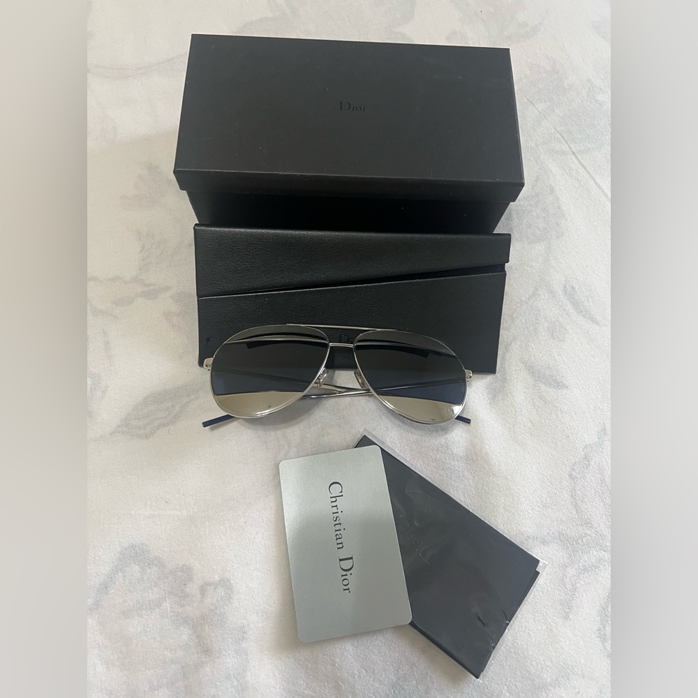 CHRISTIAN DIOR SPLIT SCREEN AVIATORS - Picture 4 of 12